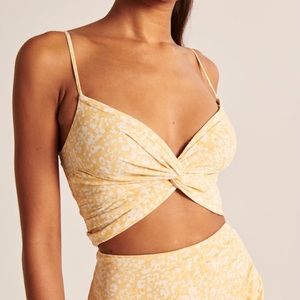 Abercrombie & Fitch Knot Front Cami